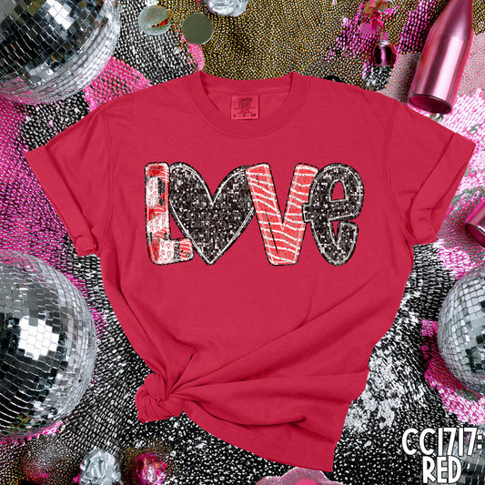 LOVE VALENTINE'S DAY ALPHA - DTF TRANSFER