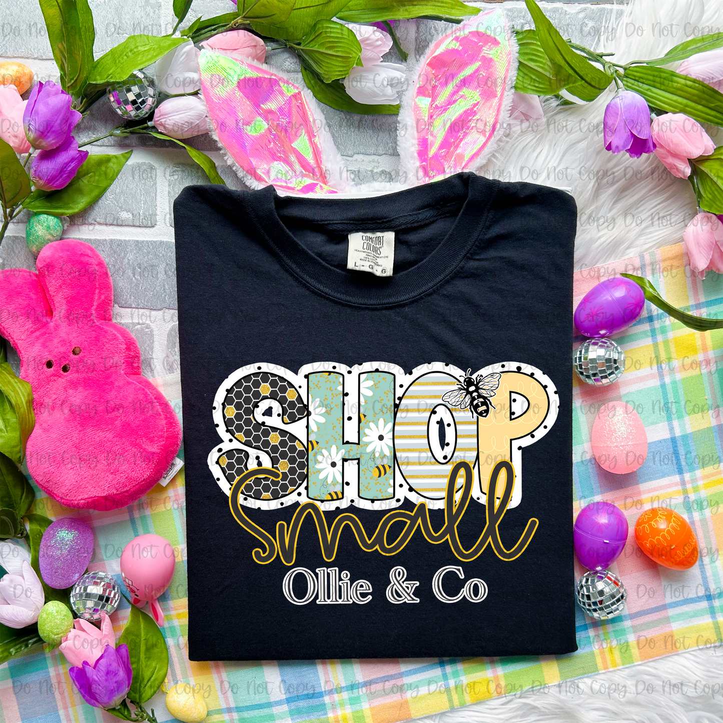 BEE ALPHA SHOP SMALL W/BUSINESS NAME - CUSTOM TRANSFER