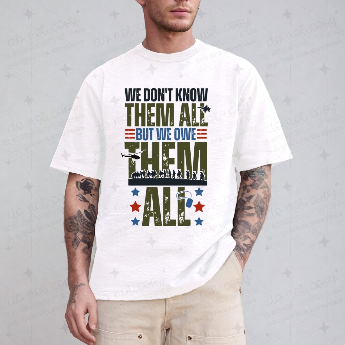 BUT WE OWE THEM ALL - DTF TRANSFER