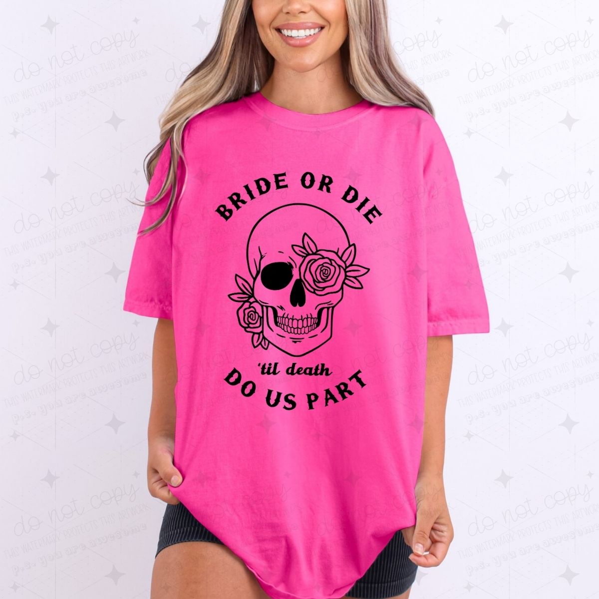 BRIDE OR DIE - DTF TRANSFER
