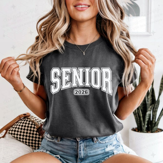 SENIOR 2026 - WHITE - DTF TRANSFER