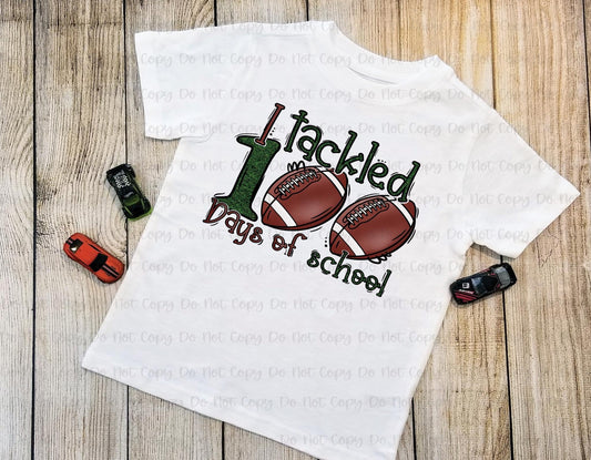 I TACKLED 100 DAYS OF SCHOOL - DTF TRANSFER