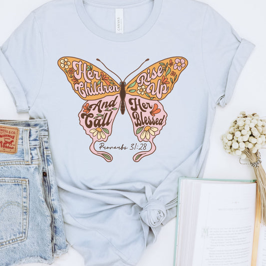 RISE UP AND CALL HER BLESSED - DTF TRANSFER