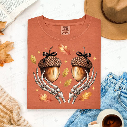 COQUETTE PINECONE SKELLIE HANDS - DTF TRANSFER