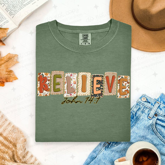 BELIEVE - DTF TRANSFER