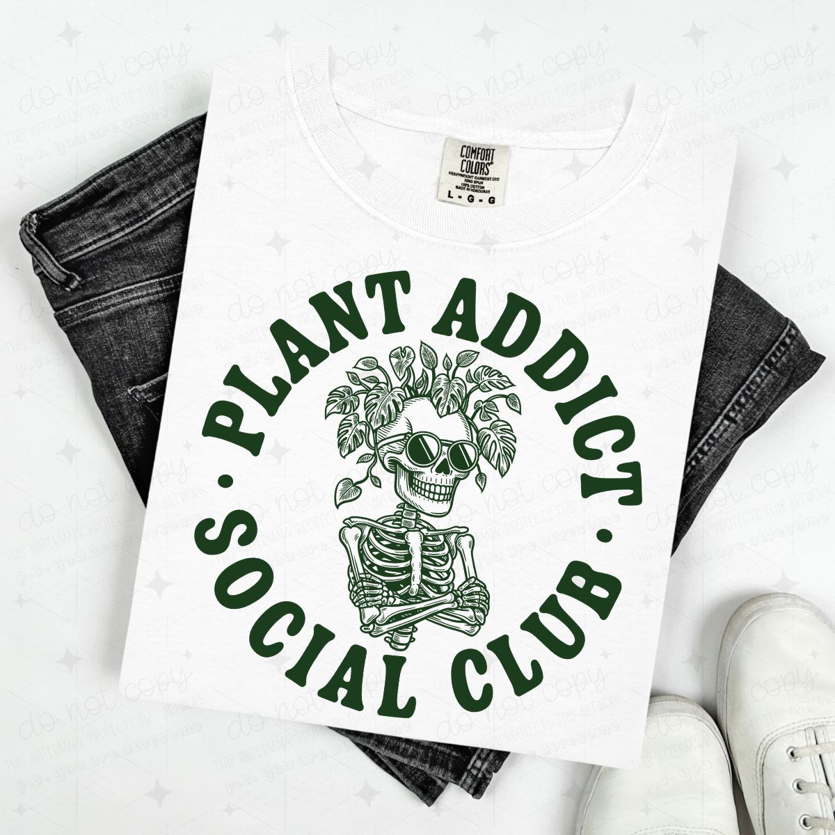 PLANT ADDICT SOCIAL CLUB - DTF TRANSFER