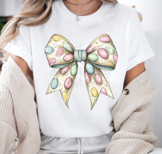 EASTER EGG BOW - DTF TRANSFER