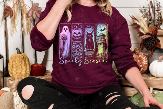 OMBRE SPOOKY SEASON PANEL - DTF TRANSFER
