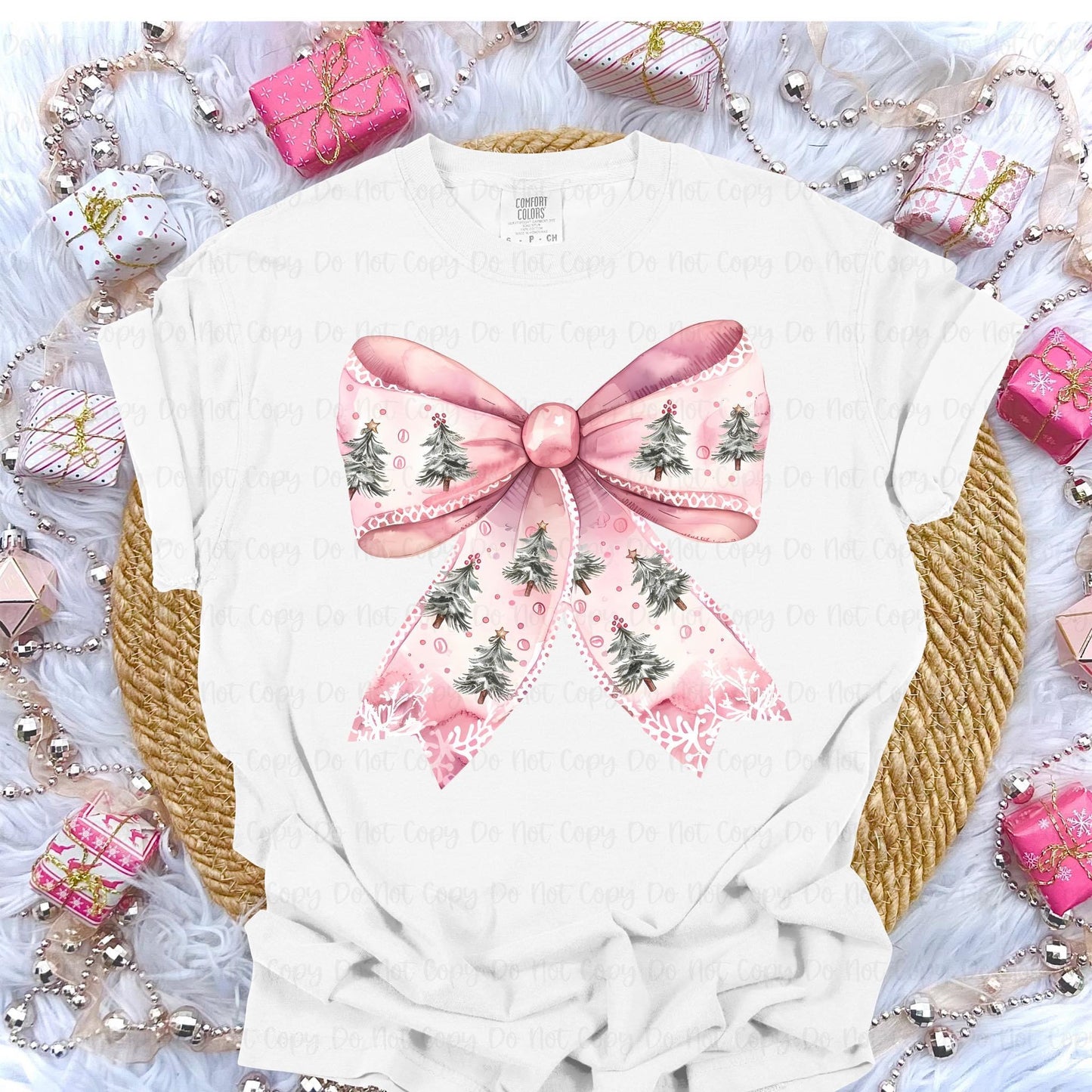 COQUETTE TREE BOW - DTF TRANSFER