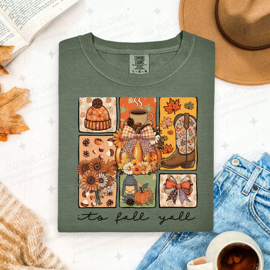 COQUETTE ITS FALL YALL - DTF TRANSFER