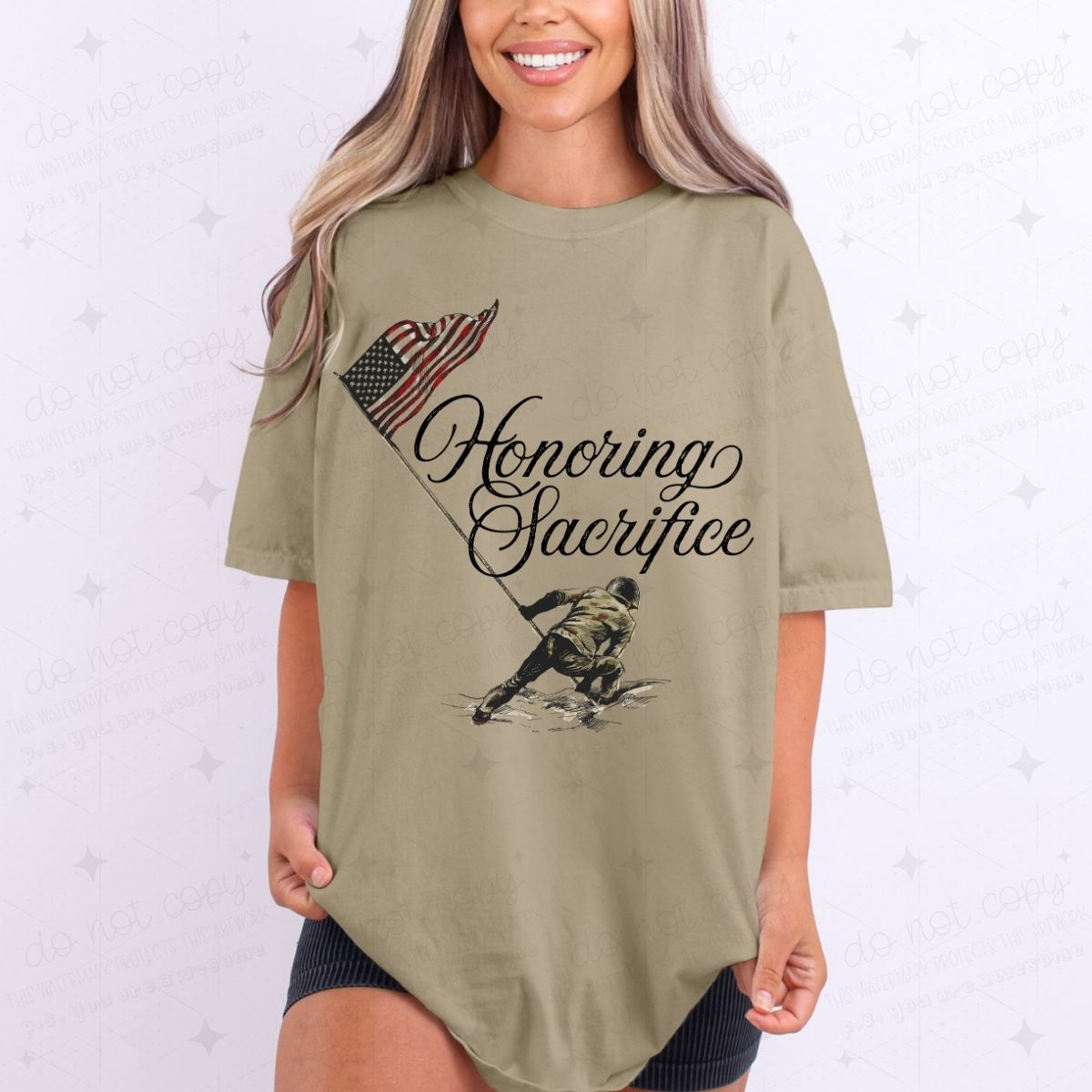 HONORING SACRIFICE - DTF TRANSFER