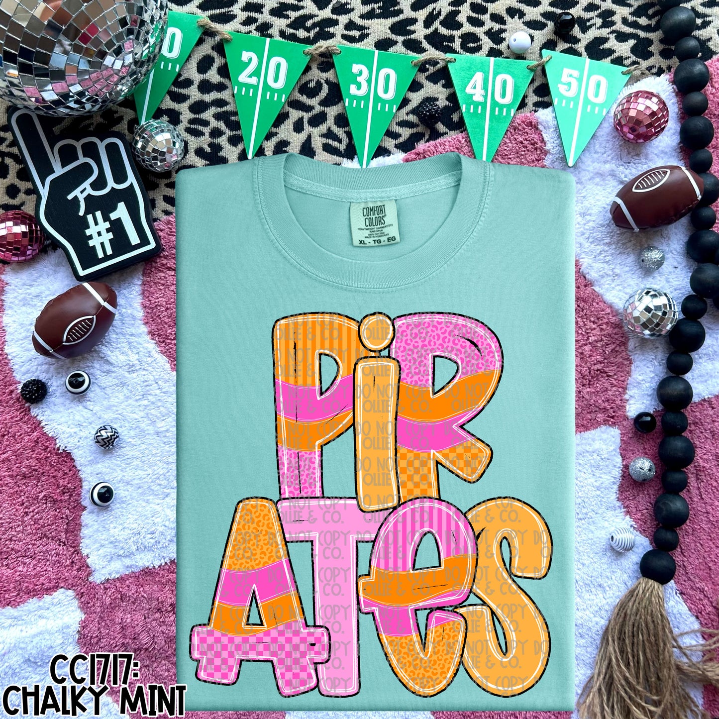 SCHOOL SPIRIT BRIGHT ALPHA - MOCKUP ONLY