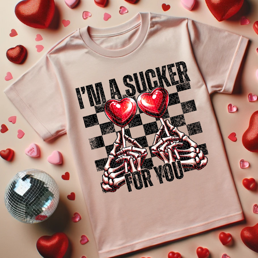 I'M A SUCKER FOR YOU *OLLIE & CO. EXCLUSIVE* - DTF TRANSFER