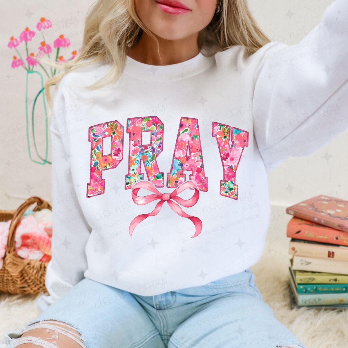 COQUETTE PRAY - COMPLETED TEE