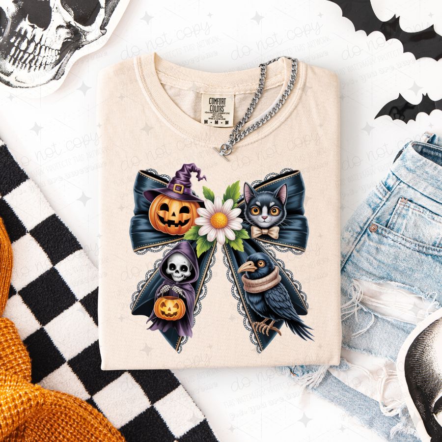 COQUETTE HALLOWEEN BOW - DTF TRANSFER
