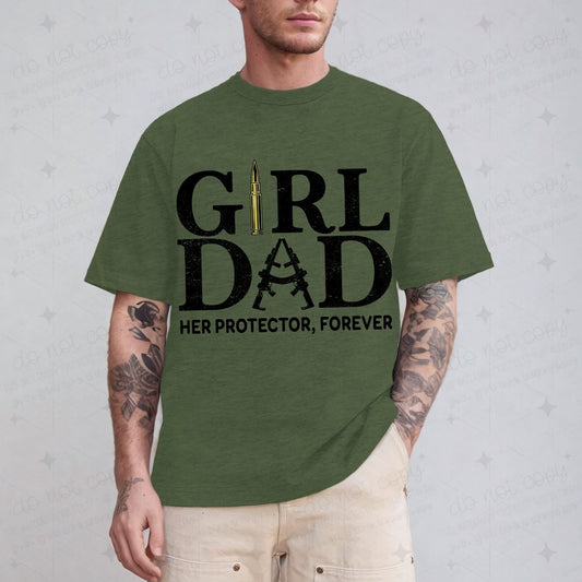 GIRL DAD - DTF TRANSFER