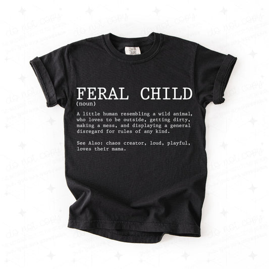 FERAL CHILD - DTF TRANSFER