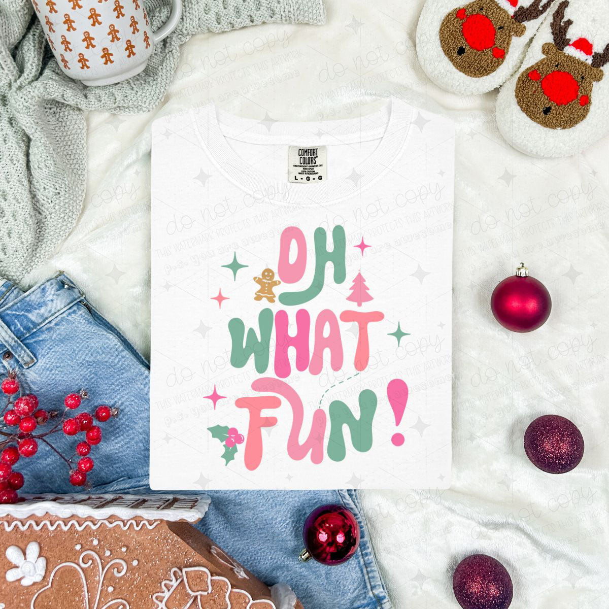 OH WHAT FUN! - DTF TRANSFER