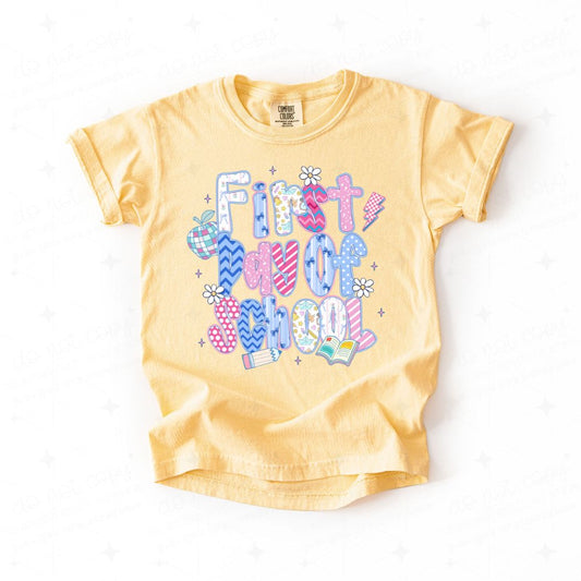 FIRST DAY OF SCHOOL - DTF TRANSFER