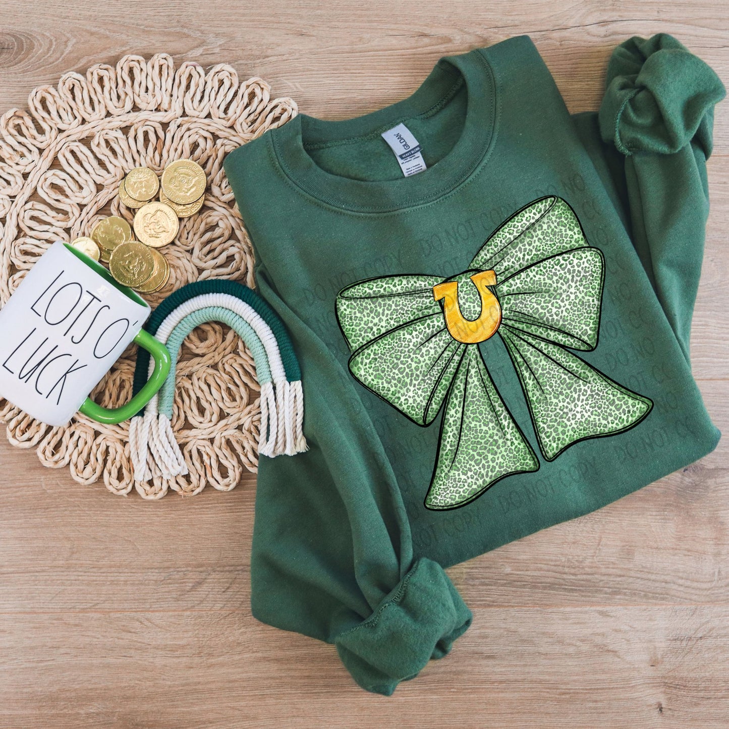 ST. PATRICK'S DAY BOW - DTF TRANSFER