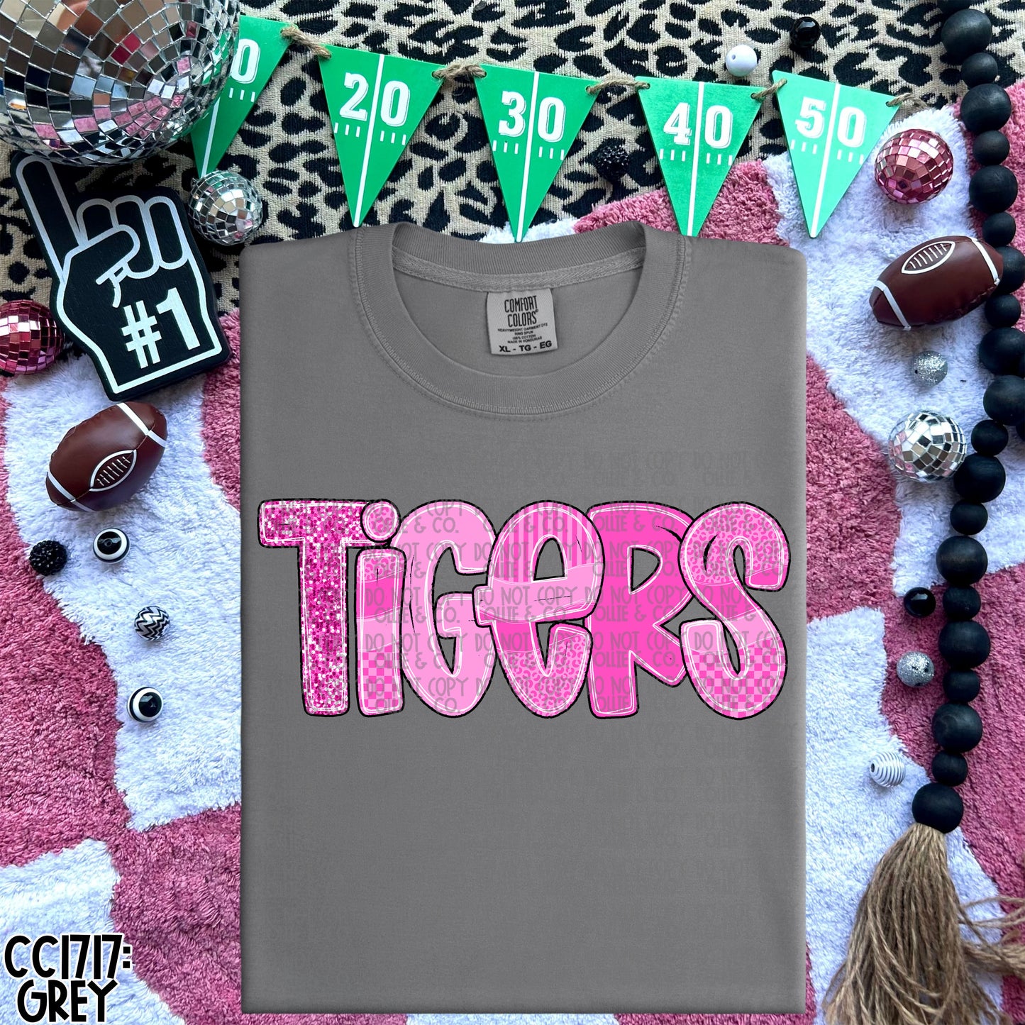 SCHOOL SPIRIT PINK OUT - MOCKUP ONLY