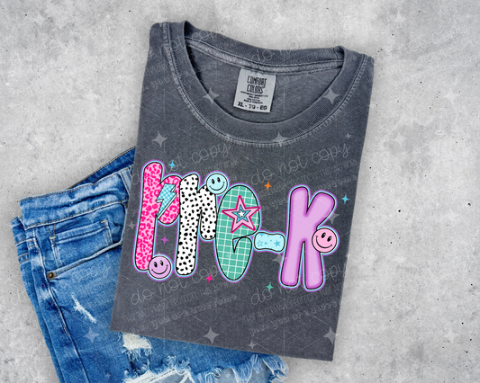 PREPPY PRE-K - DTF TRANSFER