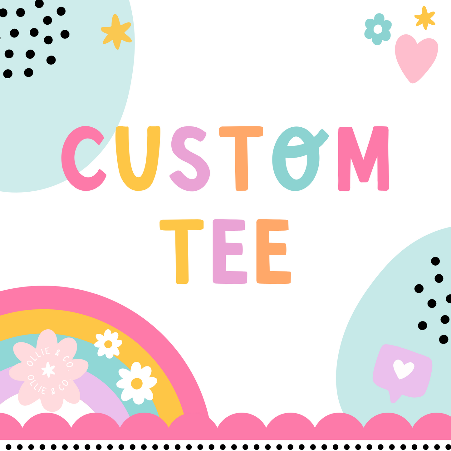 CUSTOM COMPLETED TEE