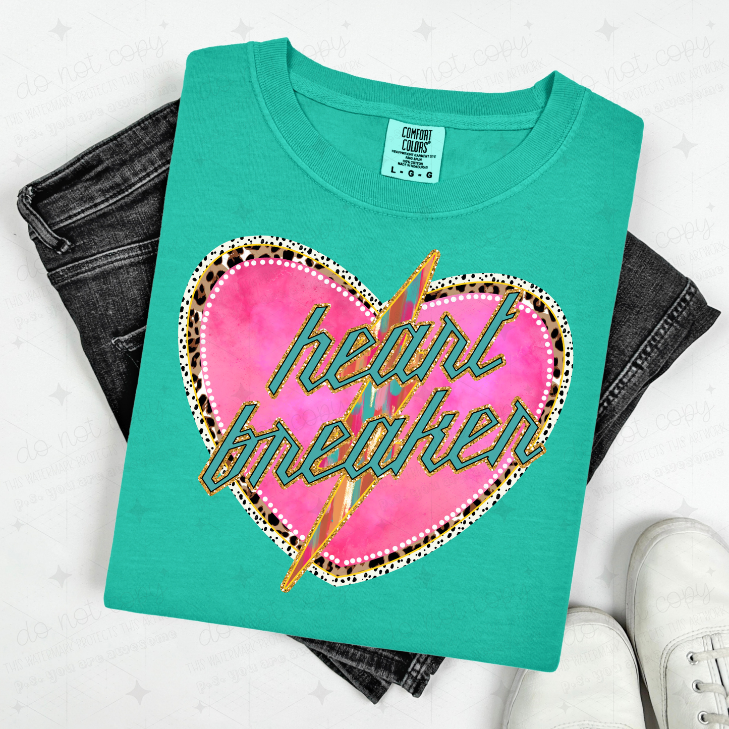 HEART BREAKER - DTF TRANSFER