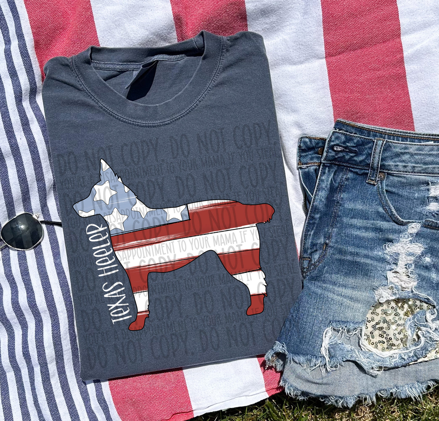 PATRIOTIC DOGS - DTF TRANSFER