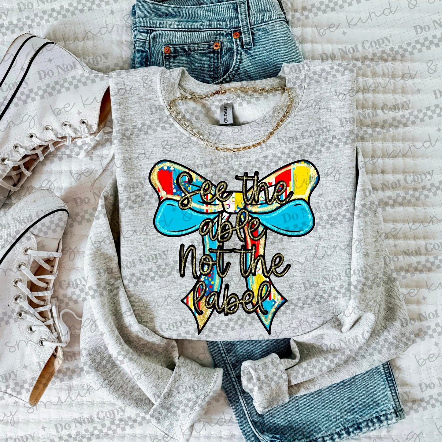 SEE THE ABLE NOT THE LABEL - DTF TRANSFER