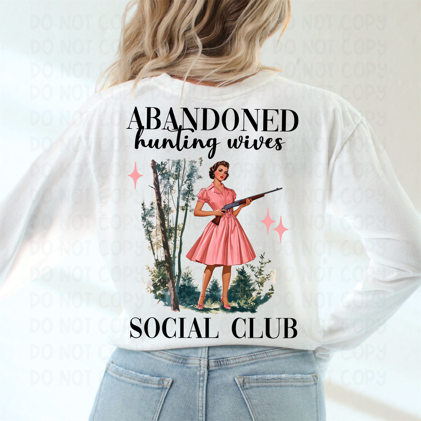 ABANDONED WIVES CLUB - DTF TRANSFER