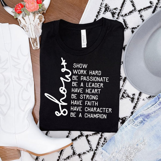 SHOW *WHITE* - DTF TRANSFER