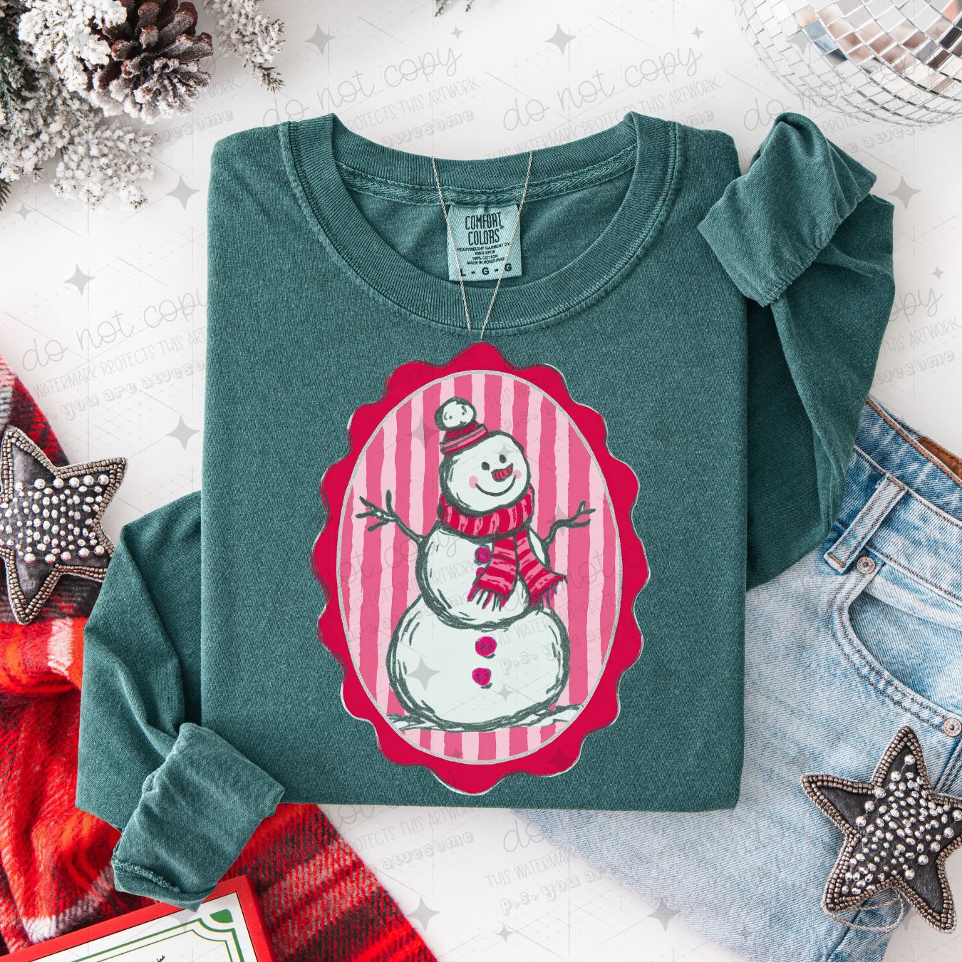 SNOWMAN - DTF TRANSFER