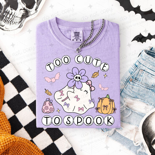 COQUETTE TOO CUTE TO SPOOK - DTF TRANSFER