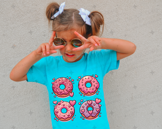 VALENTINE DONUTS - DTF TRANSFER