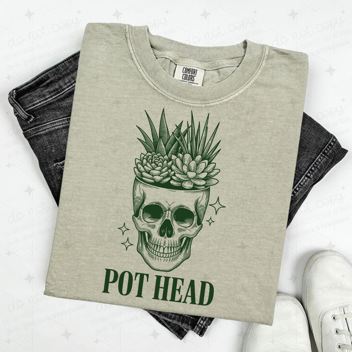 POT HEAD - DTF TRANSFER