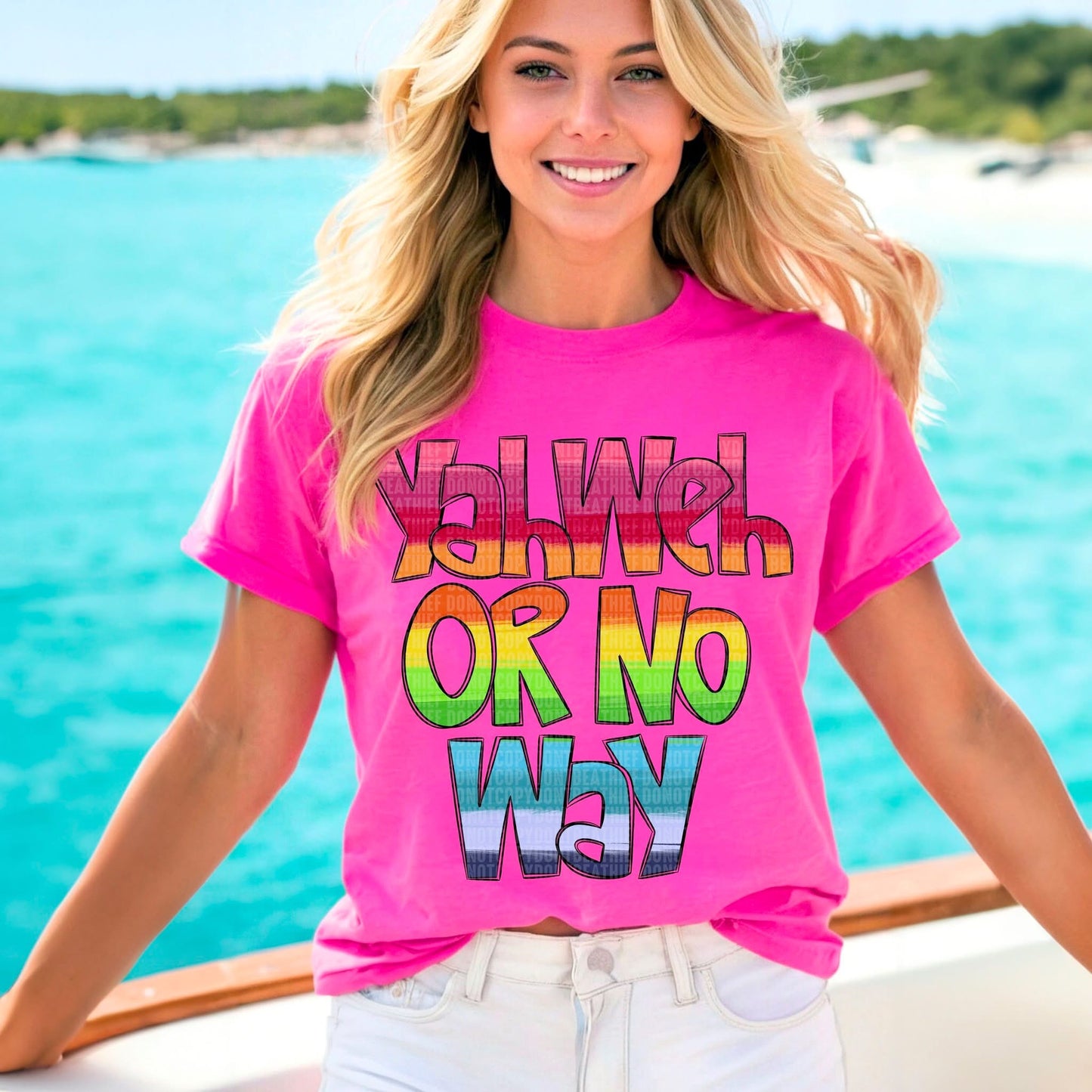 YAHWEH OR NO WAY *OLLIE & CO EXCLUSIVE* - DTF TRANSFER