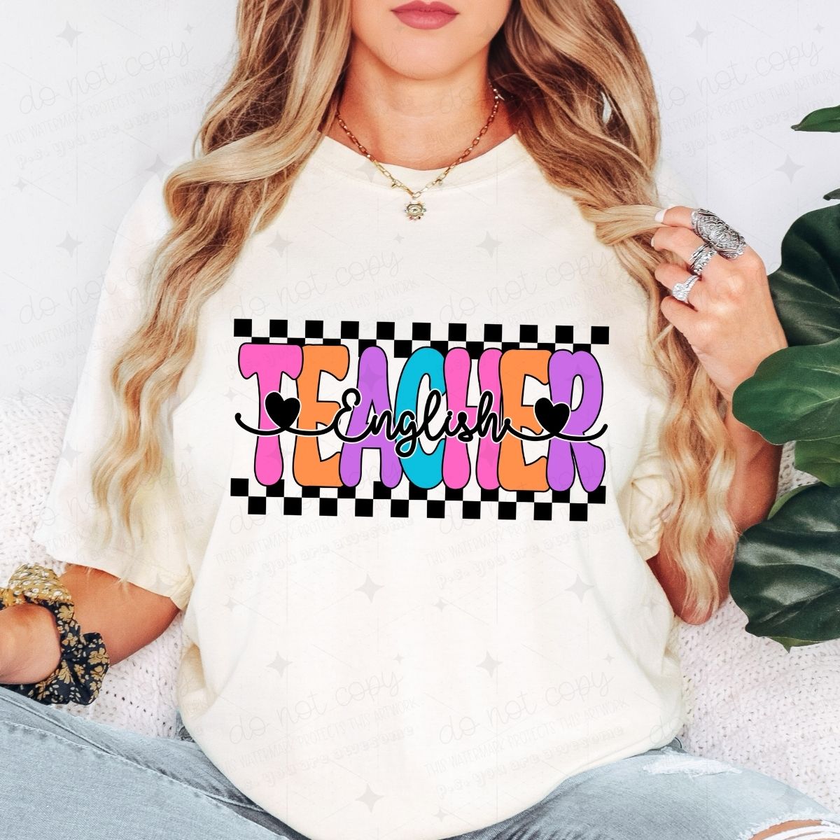 ENGLISH TEACHER - DTF TRANSFER