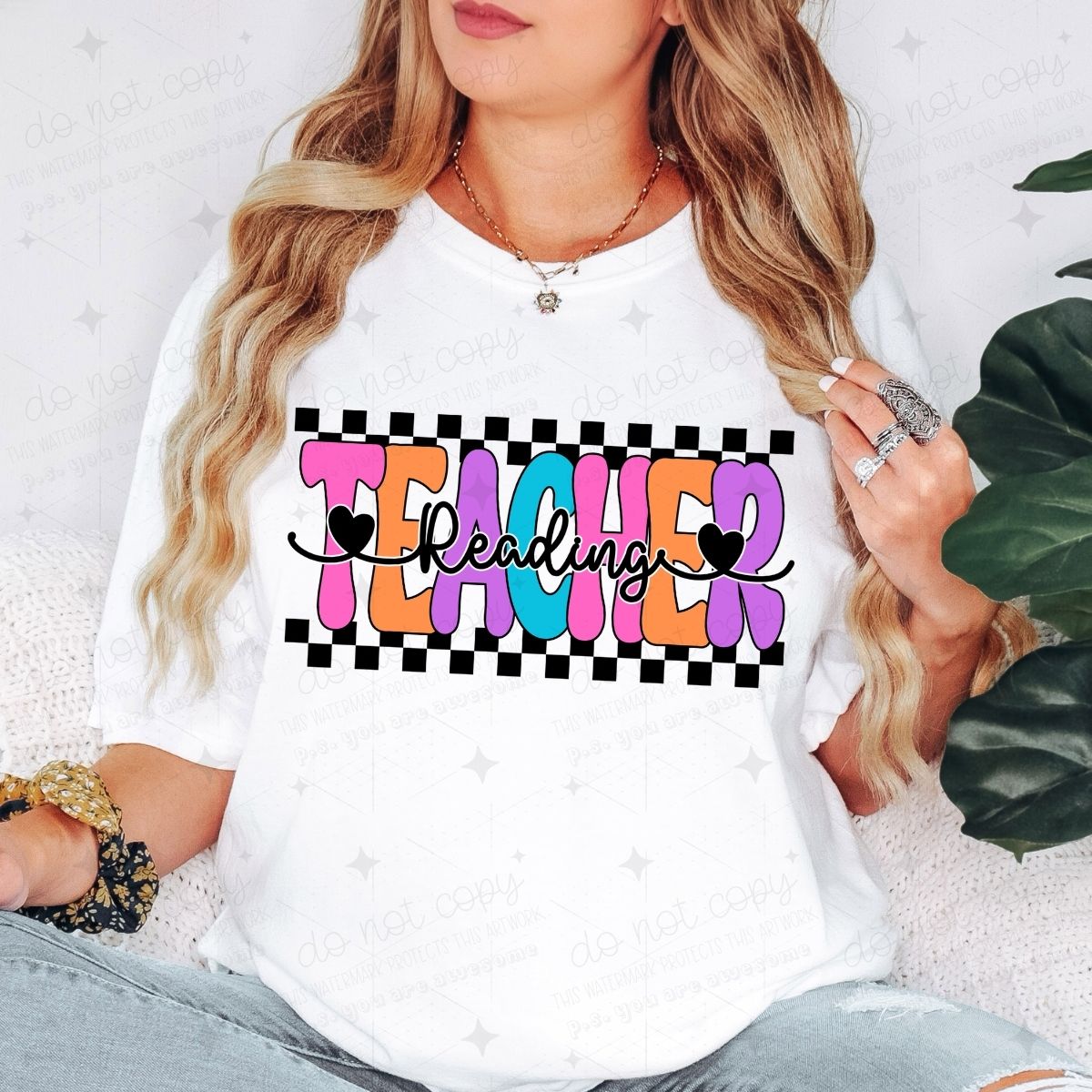 READING TEACHER - DTF TRANSFER