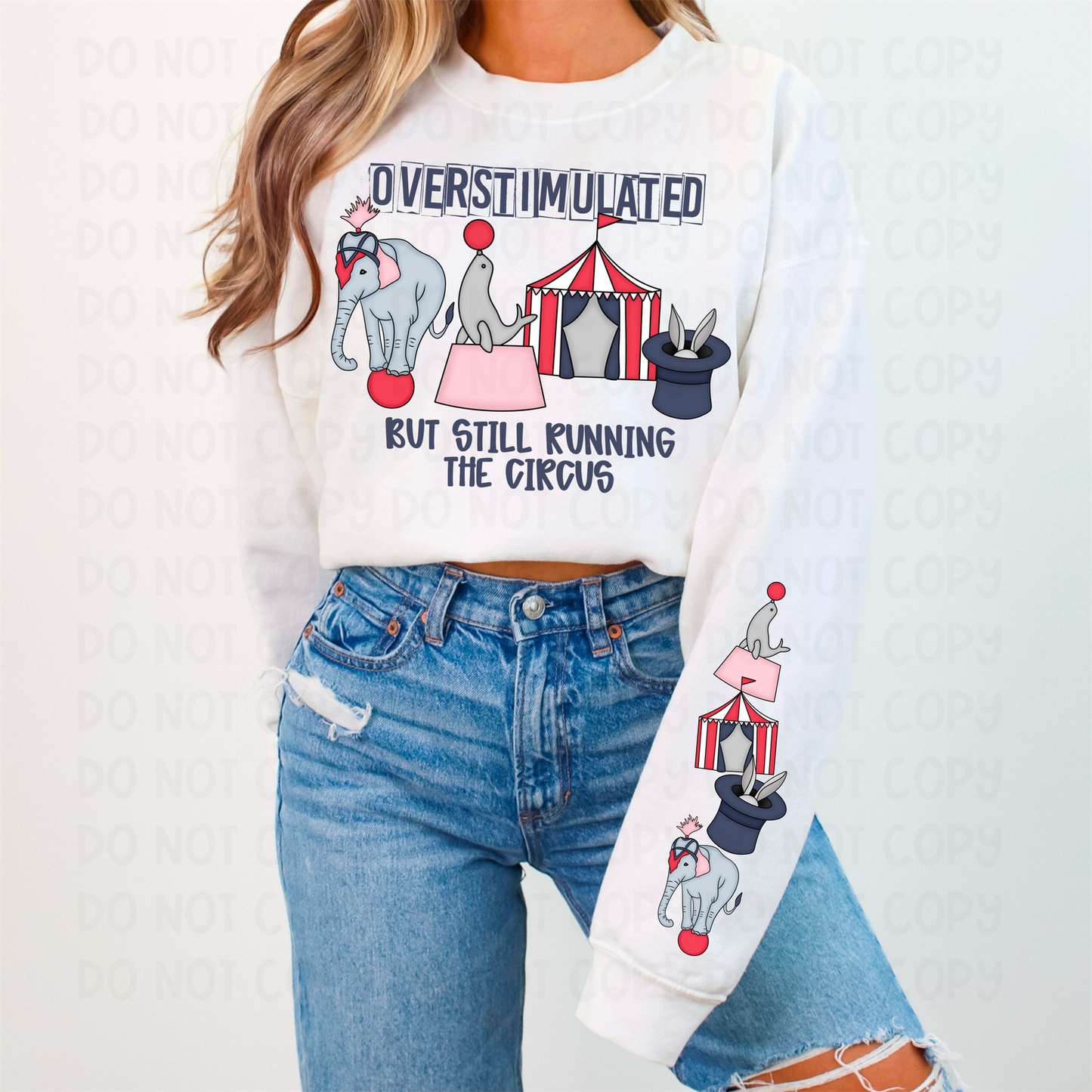 OVERSTIMULATED BUT - DTF TRANSFER