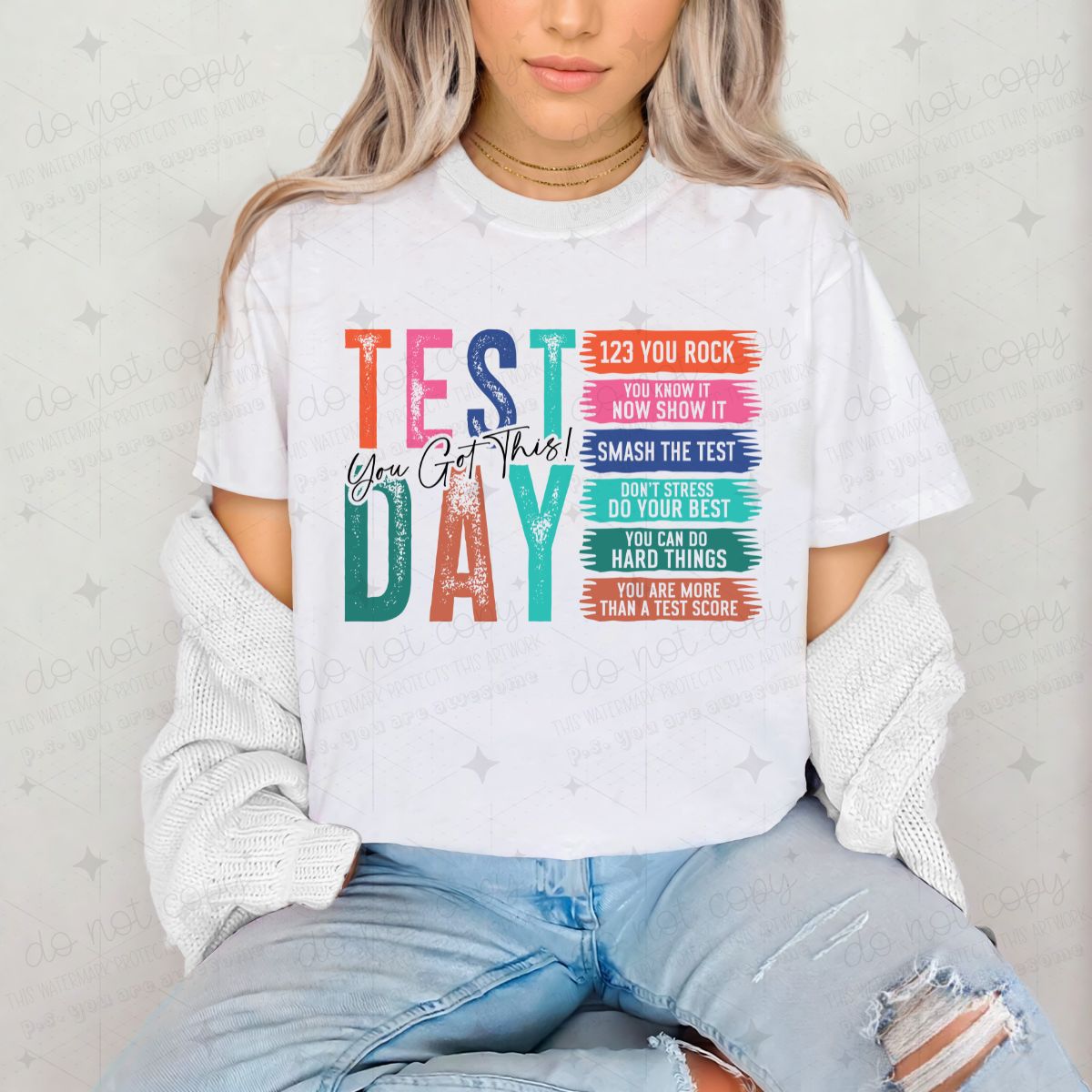 TEST DAY - DTF TRANSFER