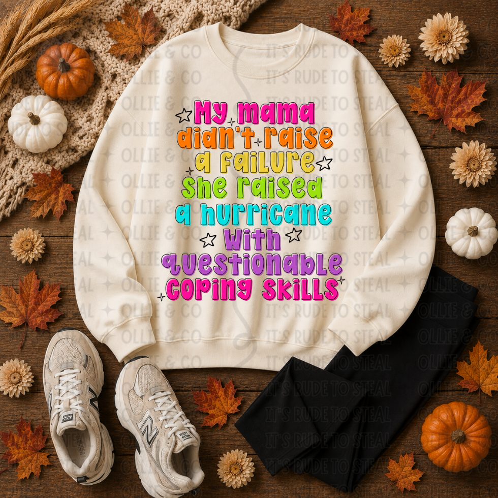 MY MAMA DIDN'T RAISE A FAILURE - DTF TRANSFER