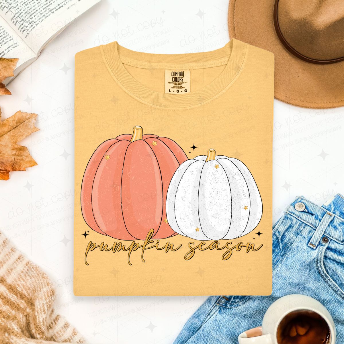 PUMPKIN SEASON - DTF TRANSFER