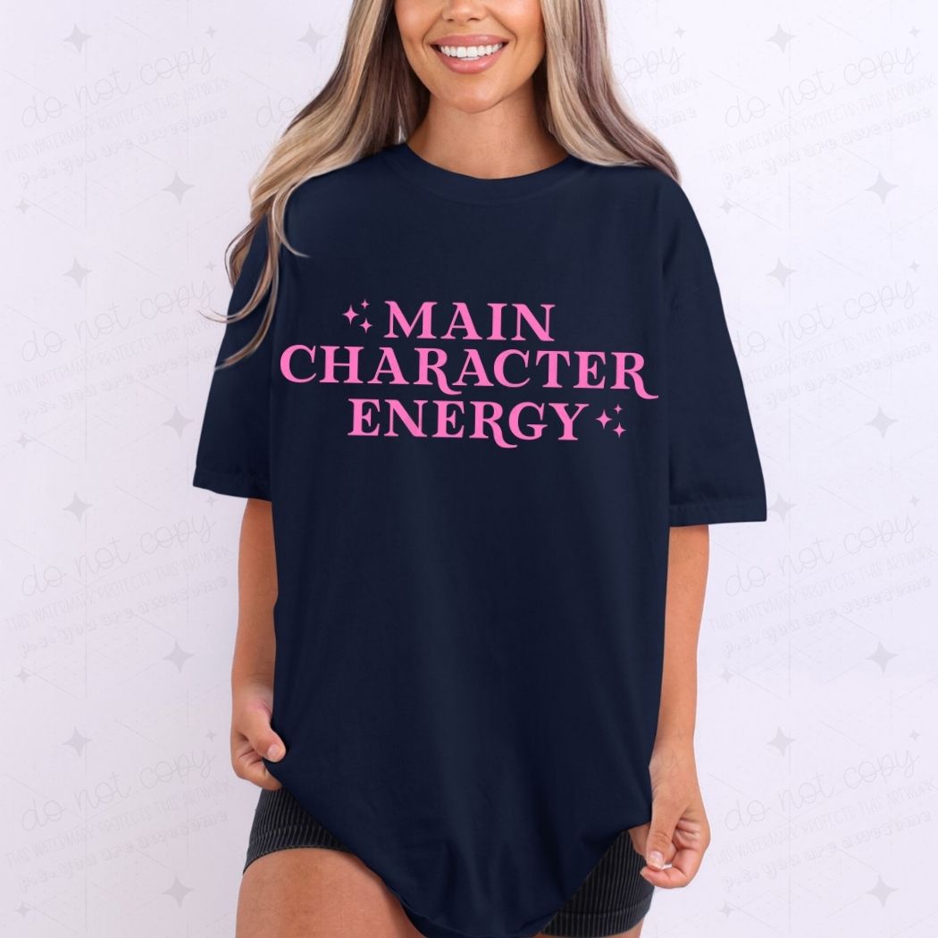 MAIN CHARACTER ENERGY - DTF TRANSFER