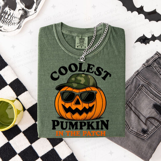 COOLEST PUMPKIN IN THE PATCH - DTF TRANSFER