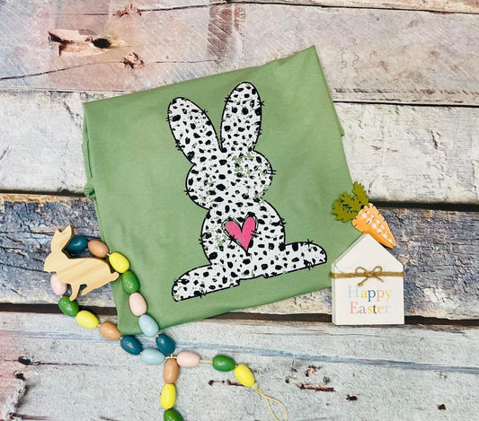 BUNNY W/ HEART - DTF TRANSFER