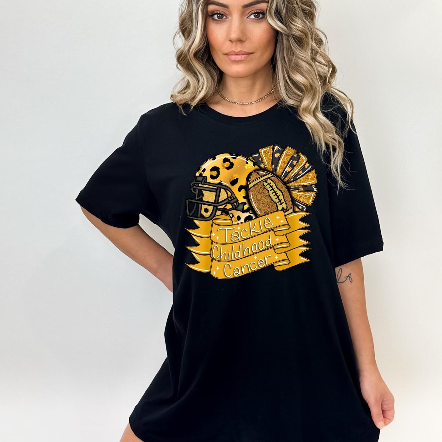 TACKLE CHILDHOOD CANCER *OLLIE & CO. EXCLUSIVE* - DTF TRANSFER