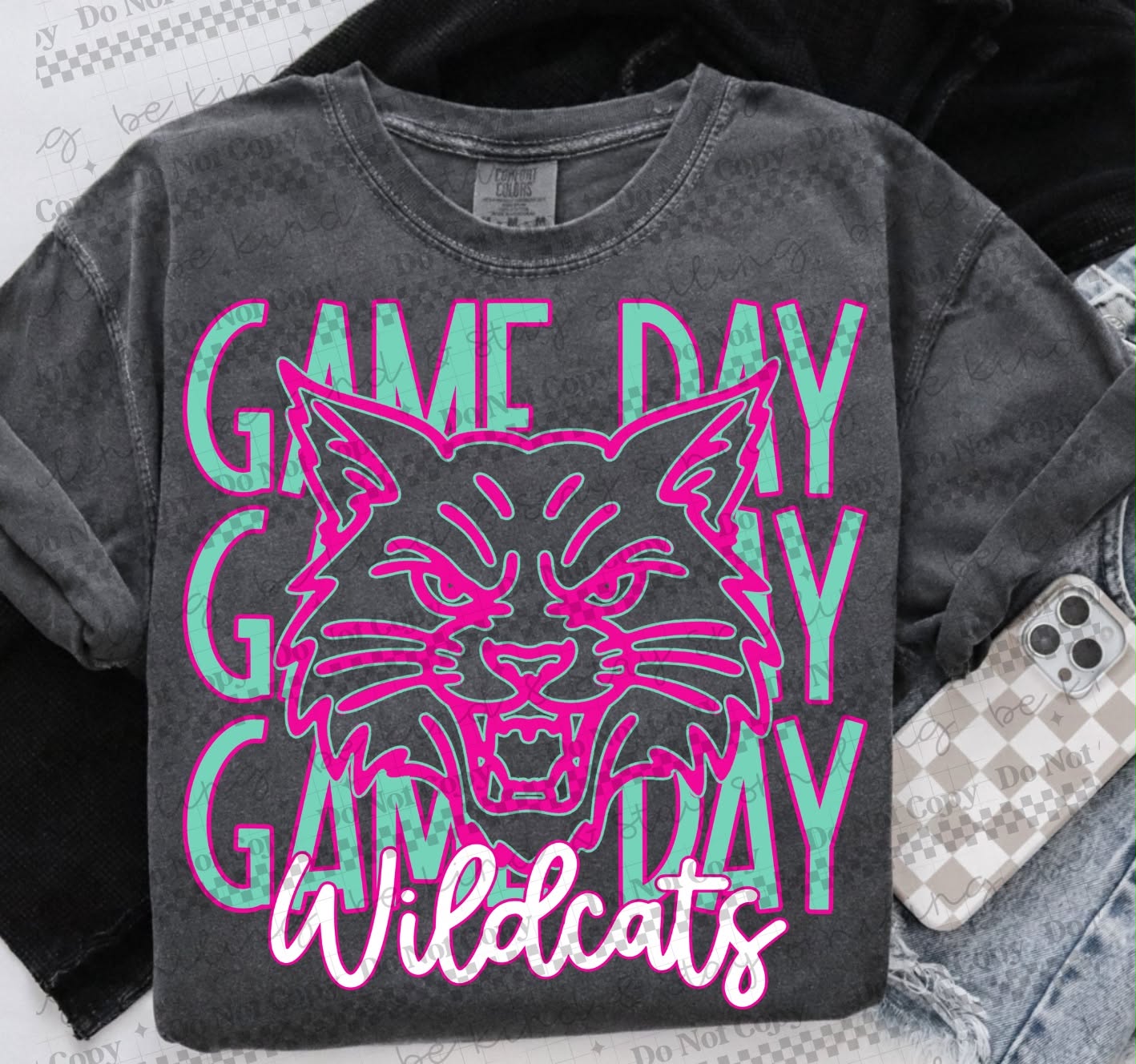 ELECTRIC GAME DAY MASCOTS - CUSTOM TRANSFER