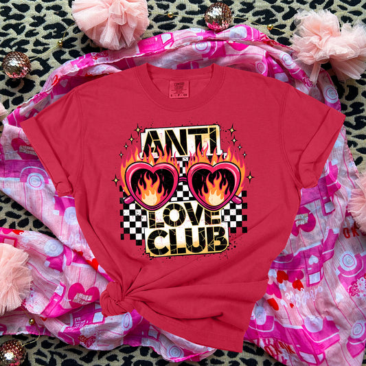 ANTI LOVE CLUB FLAME - DTF TRANSFER