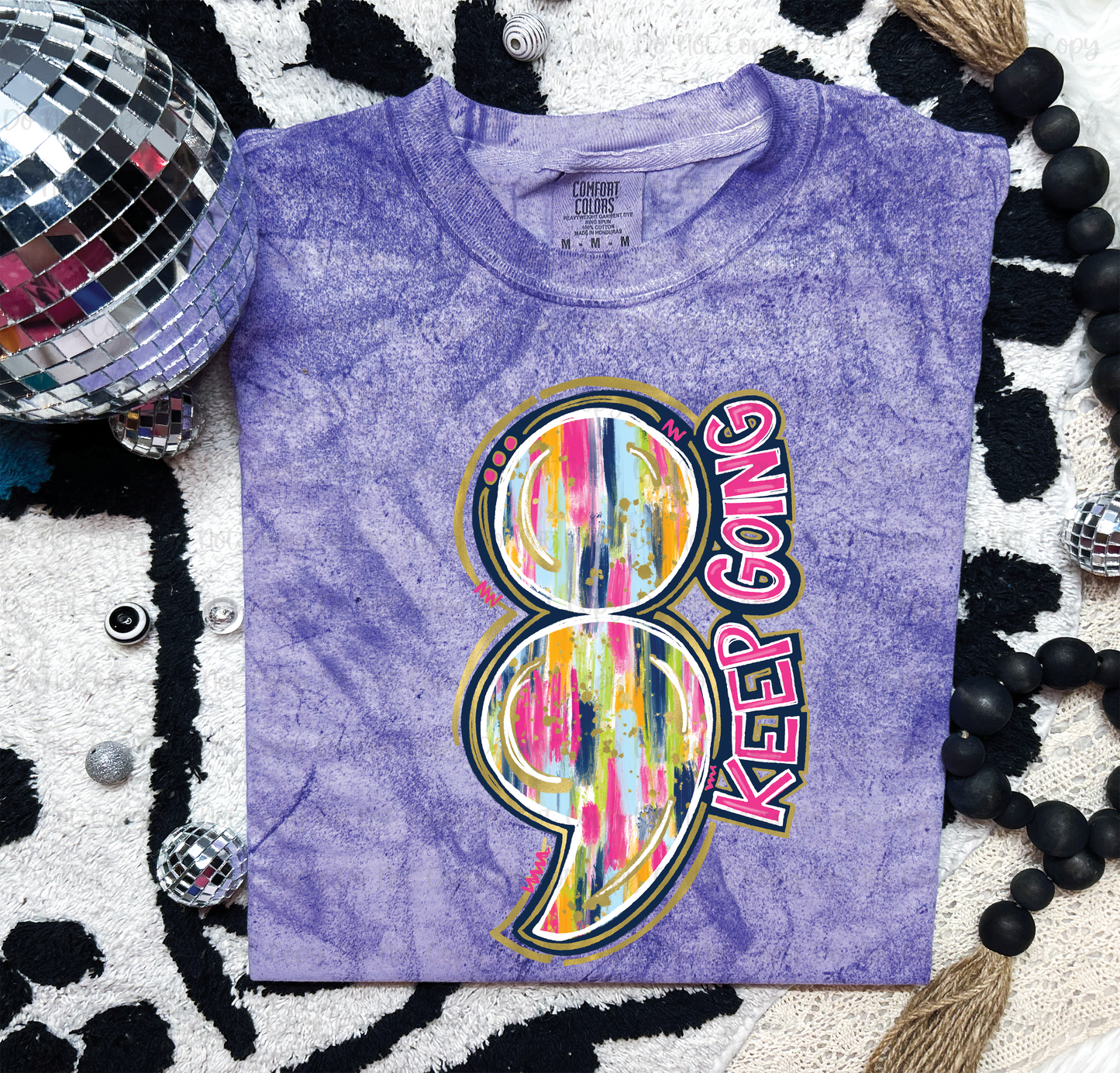 KEEP GOING - DTF TRANSFER